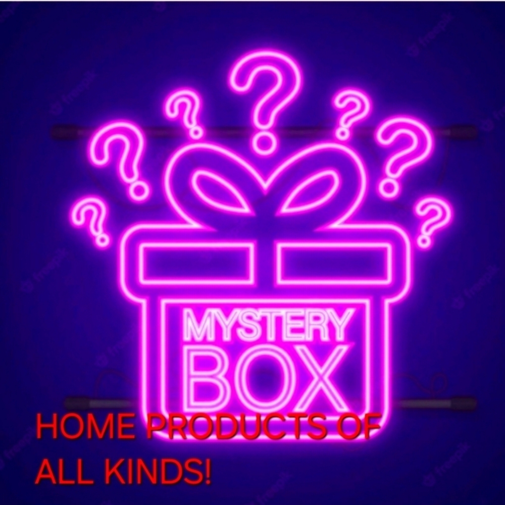 HOME MYSTERY RESELLER BOX! 5 ITEMS WITH AT LEAST 1 OF THEM BEING BRAND NEW! HOME